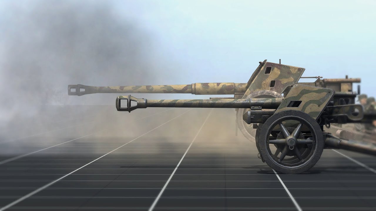 Представляем мощь 8,8 cm Pak 43 против 7,5 cm Pak 40