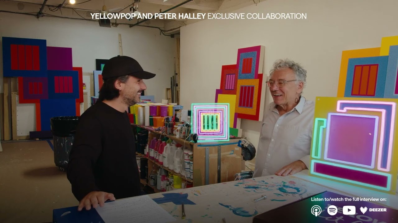 Yellowpop Talks with Peter Halley