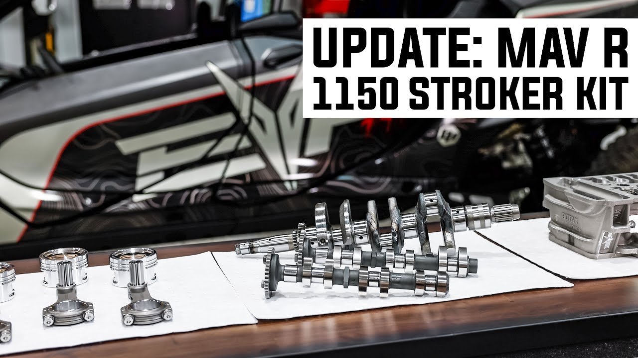 EVP UPDATE: Can-Am Maverick R 1150cc Stroker Kit Engine Development