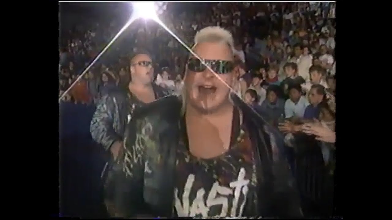 Nasty Boys vs Jim Powers & Jason Phillips   Wrestling Challenge Oct 11th, 1992