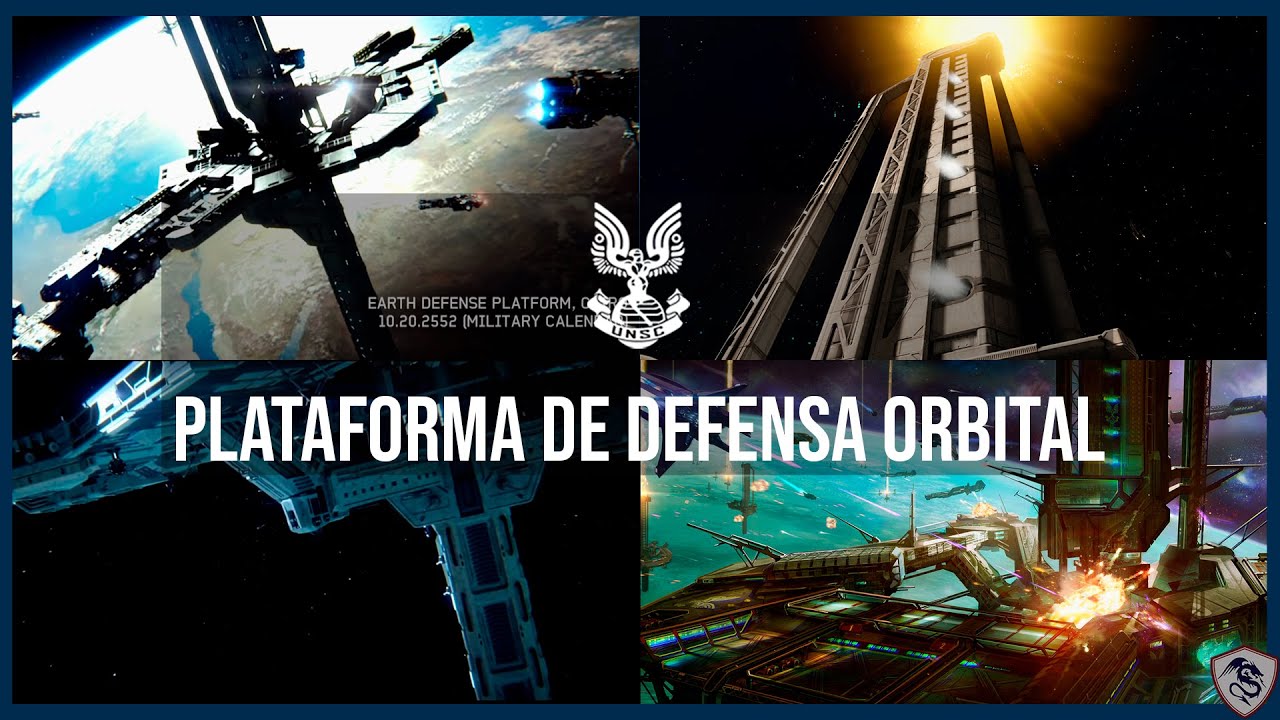 Plataforma de Defensa Orbital . Historia y Características/Naves del Universo de Halo.
