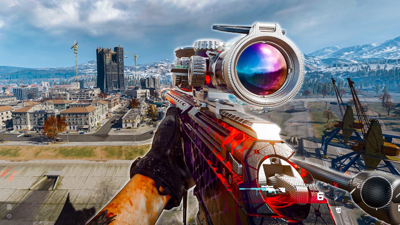 Warzone: Solo Sniper HAWKER HX Gameplay PS5 PRO(No Commentary)