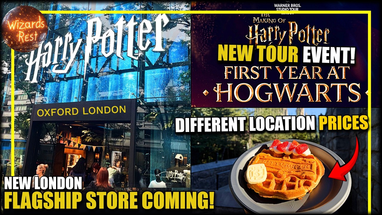 Massive Harry Potter Flagship Store Opening in London! | New Studio Tour Event!