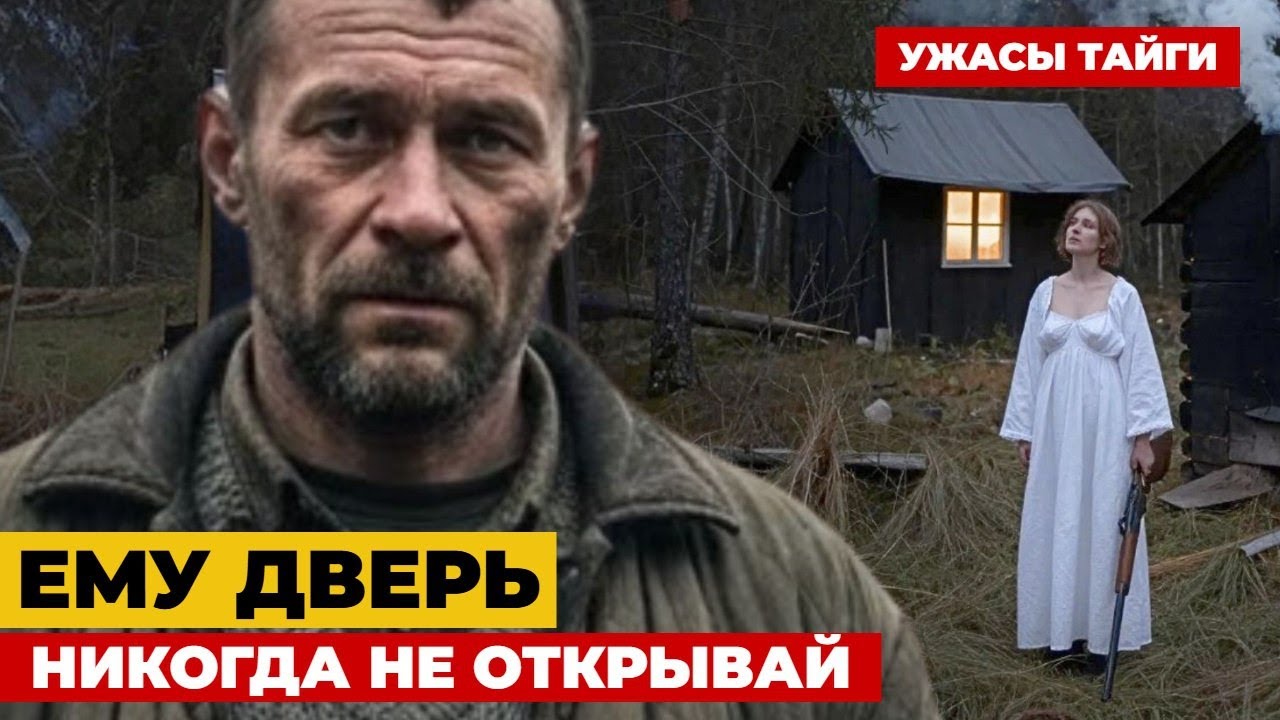 ОДНА В ТАЙГЕ С МЁРТВЫМ МУЖЕМ ЗА ДВЕРЬЮ! Страшная история МУЖ НЕ ПРОСТО ПРИШЁЛ, ОН ХОЧЕТ войти внутрь