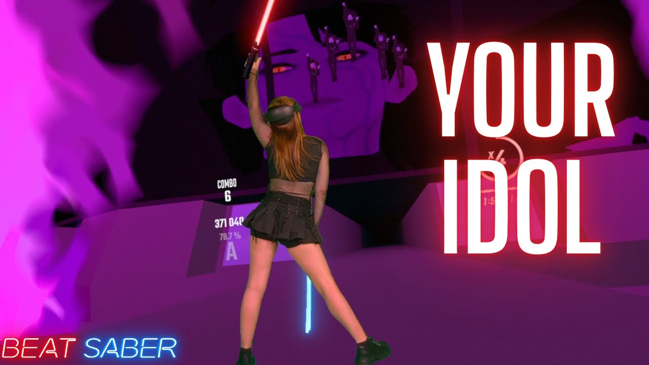 Beat Saber | Your Idol - Saja Boys (K-Pop Demon Hunters OST) Expert+ | Mixed Reality