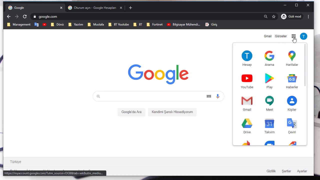 Google Hesabı Açma | Gmail | Mail Hesabı Nasıl Açılır