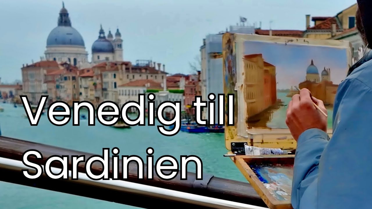 Europaresa 2025 - Del 3 - Båtresa till Venedig & sen Sardinien med husbil