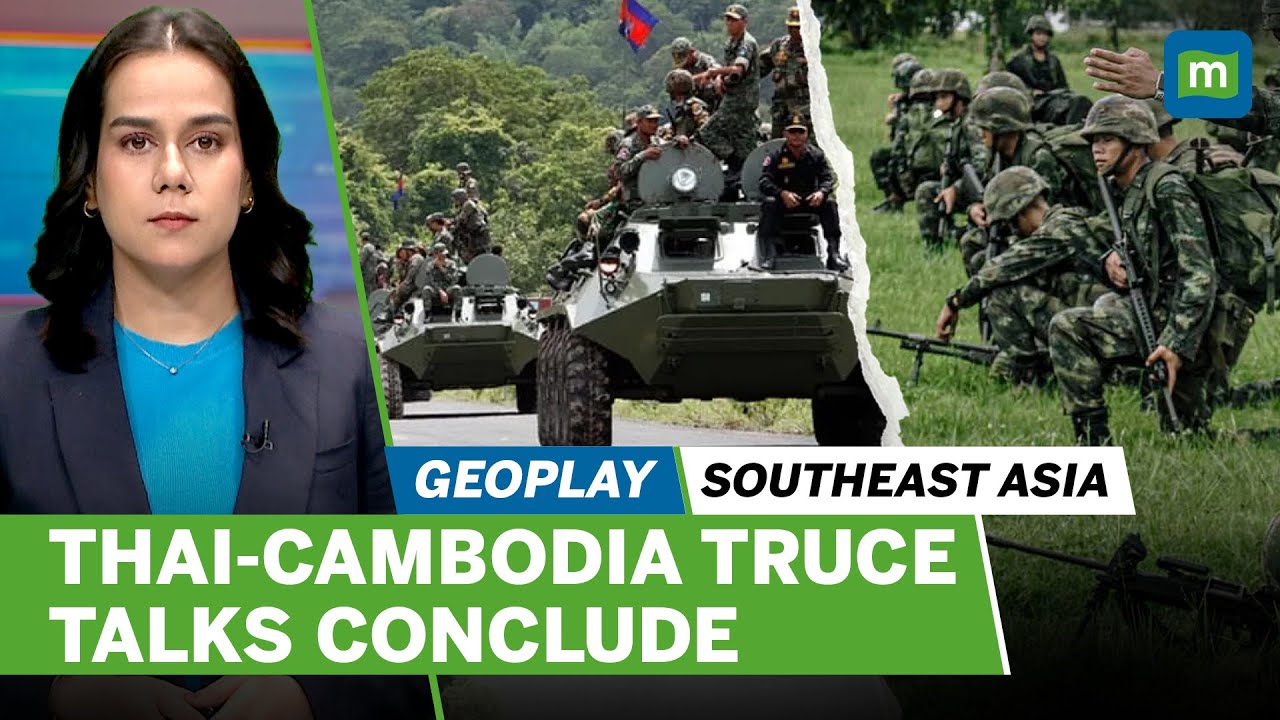 Thailand-Cambodia Border Crisis: 43 Dead, 300K Displaced | Malaysia, US, China Step In | N18G