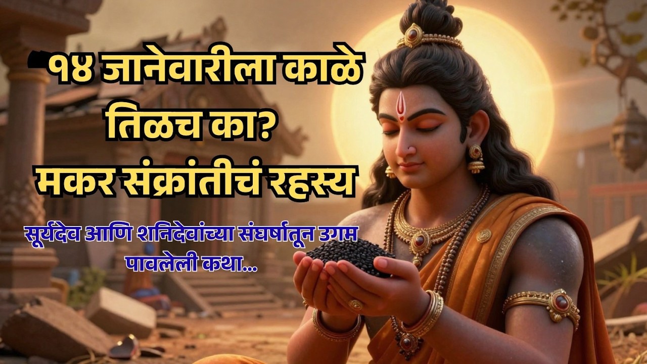 १४ जानेवारीला काळे तिळच का? मकर संक्रांतीचं रहस्य