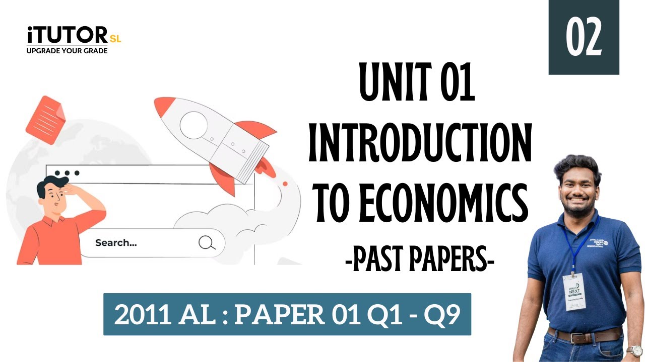 Unit 01 - Introduction to Economics - 2011 Paper 01 - Q1-9