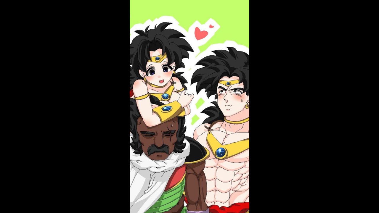 Broly introduces Kale to his dad! DBZ comic dub! #shorts