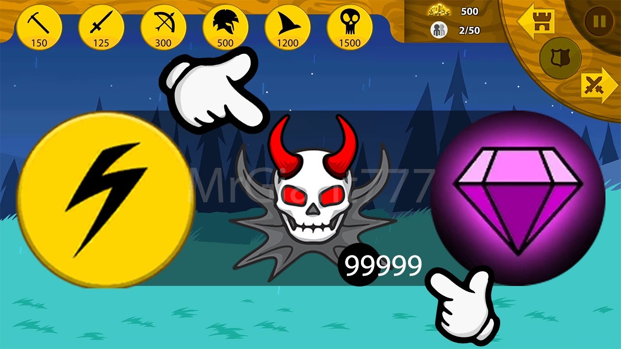 DEMON KAI RIDER GIANT MAX x99999 CHAOS SPELL ITEMS HACK | Stick War Legacy Mod | MrGiant777
