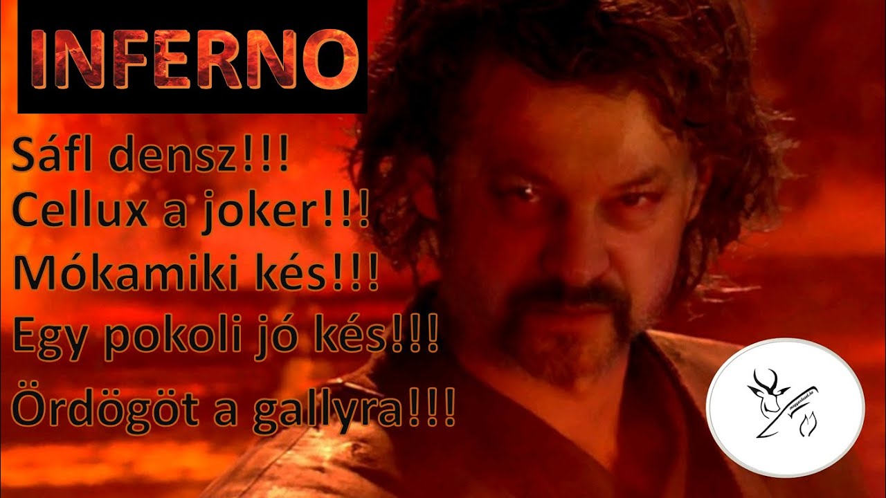 Magyar Kések! Kovács Miklós - Inferno! Egy pokoli jó kés! A Mókamiki kés!!