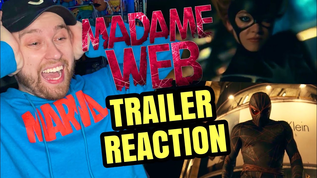 Madame Web Official Trailer Reaction | Spider-Verse