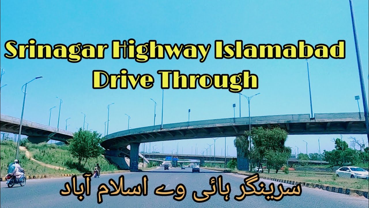 Srinagar Highway Islamabad Drive From Zero Point  To Bahria Town