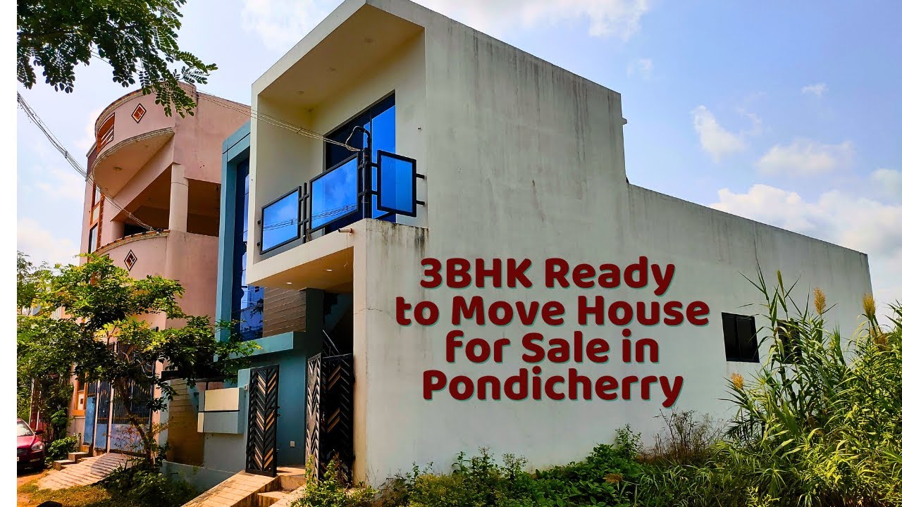 SOLD OUT| 3BHK House for Sale in Pondicherry | 15-சதுரத்தில் அட்டகாசமான Ready to Move வீடு | E-383