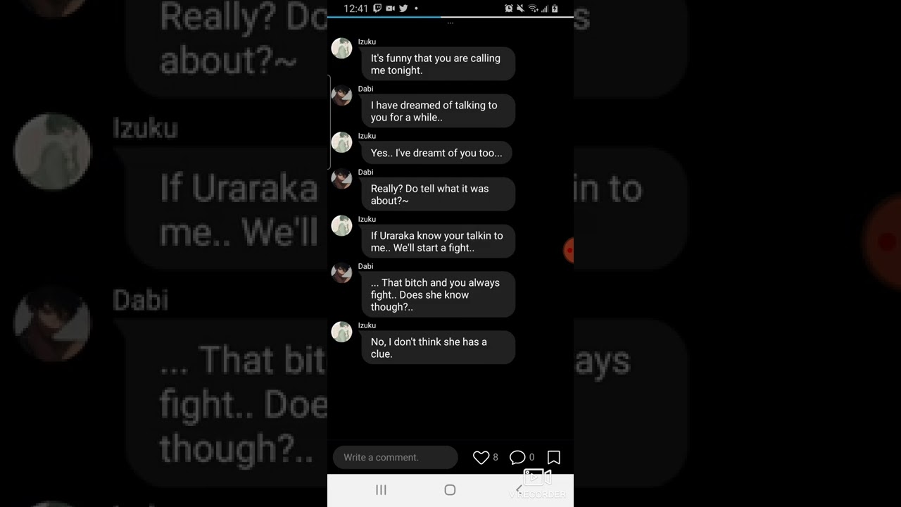 BNHA Lyrics Prank: Lips of an angel (DabiDeku, AiDeku)