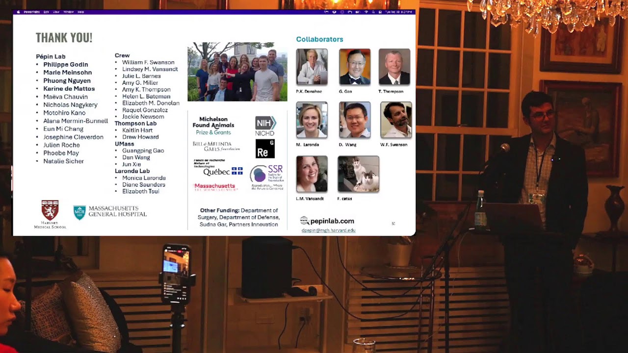 Development of Therapies Targeting the AMH-AMHR2 Axis in Women's Health with Dr. David Pépin