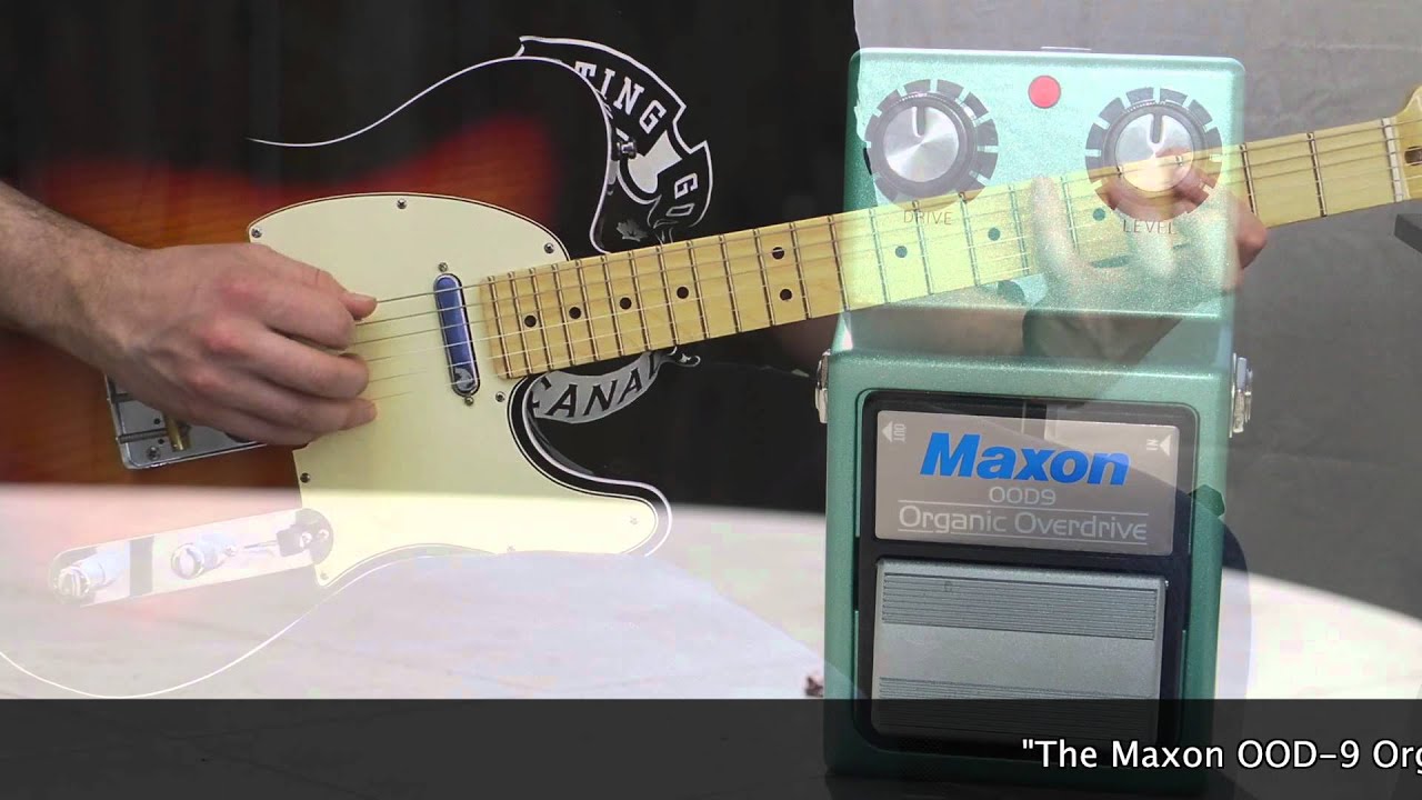 Maxon OOD9 Organic Overdrive pedal