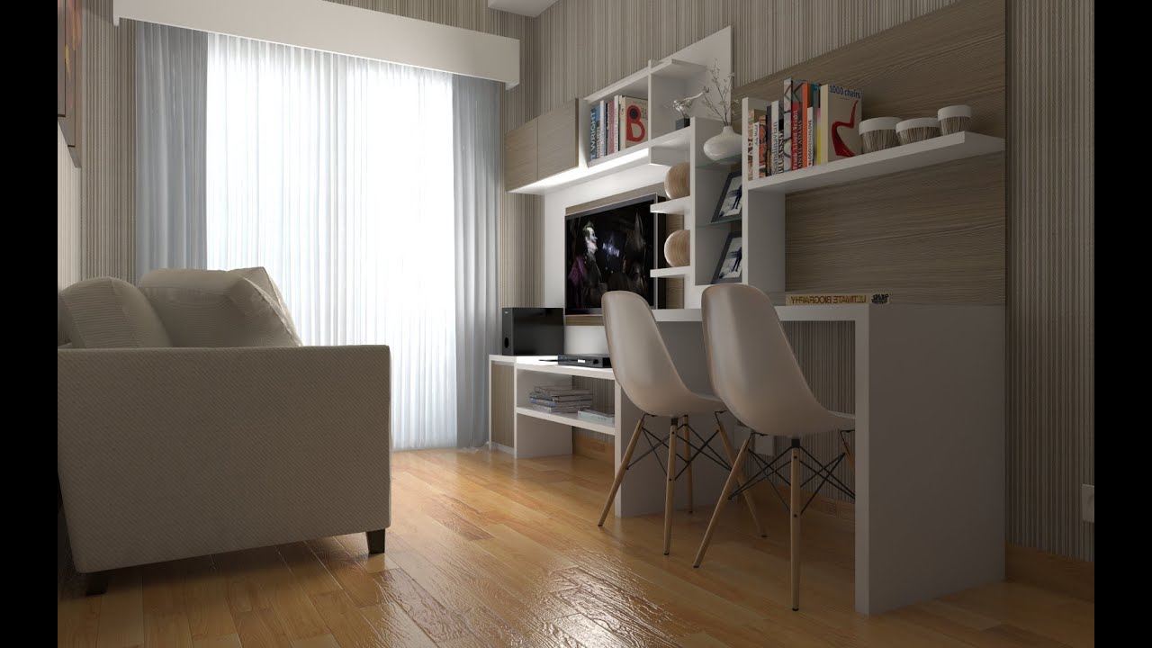 Tutorial Vray Sketchup #2 Interior (Download Free 3D Scene)