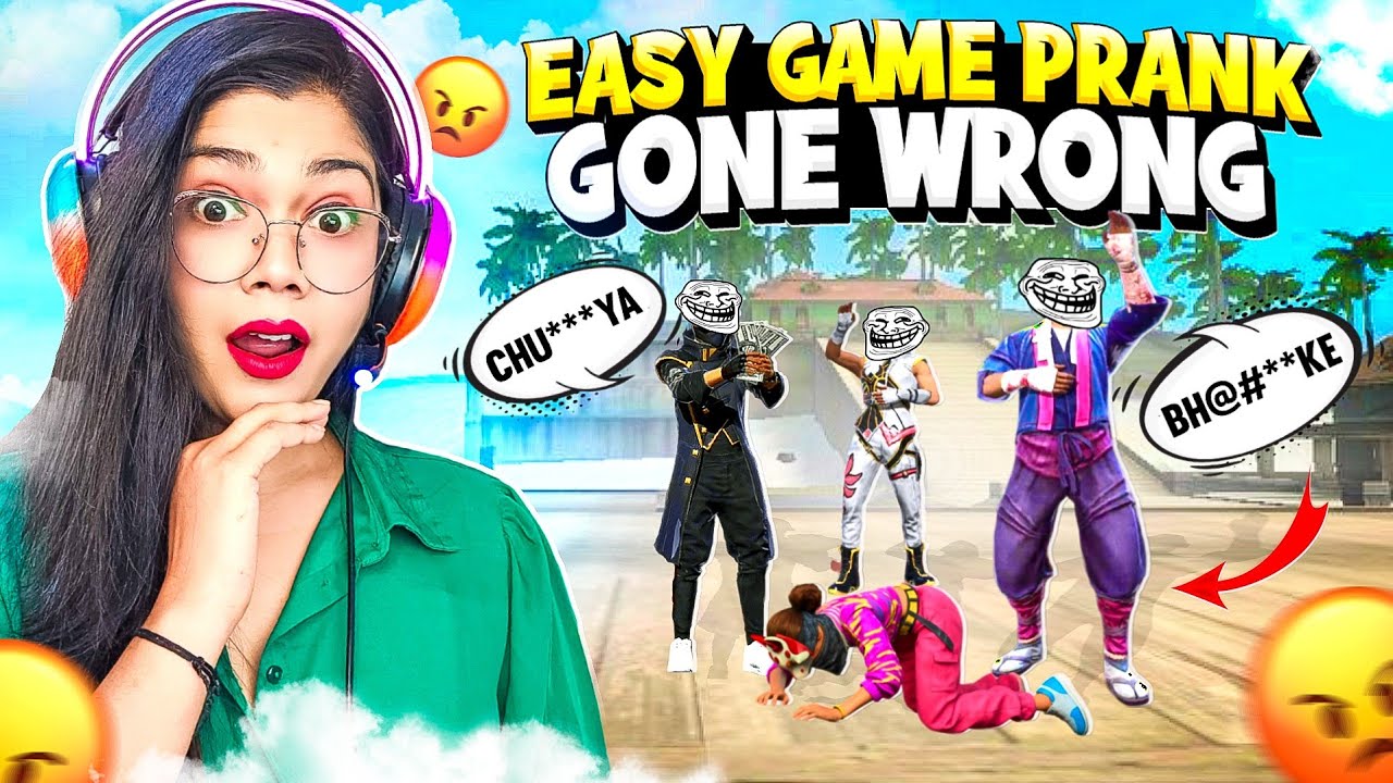 Розыгрыш в простой игре Free Fire пошел не по плану 😭 || Garena Free Fire