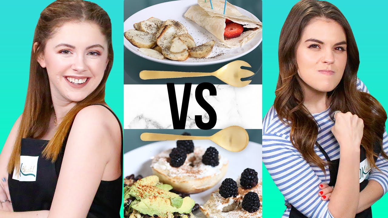 NUTELLA BREAKFAST CHALLENGE? | COOK THAT w/ Jill Cimorelli & Carrie Rad