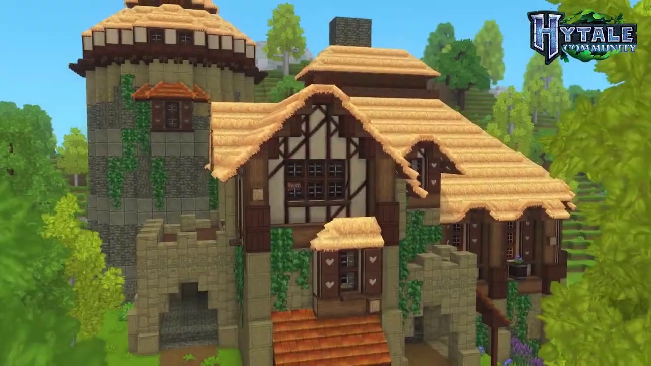Hytale Building with blocks short demo