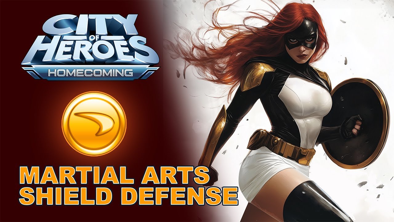 CITY OF HEROES Homecoming - Martial Arts / Shield Scrapper build