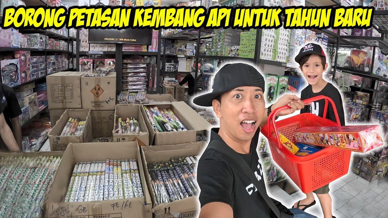 BERBURU PETASAN KEMBANG API UNTUK TAHUN BARU!!