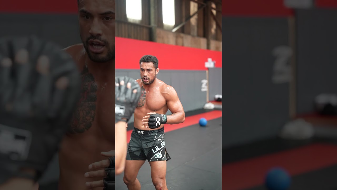 Carlos Ulberg Training for Jan Błachowicz at UFC London