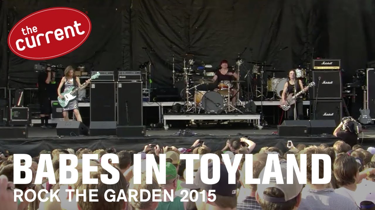 Babes in Toyland - two songs at Rock the Garden 2015
