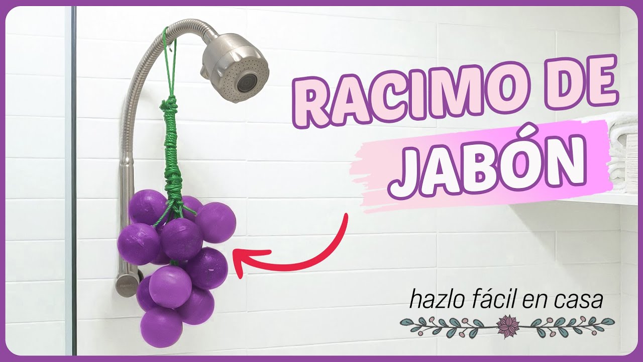 Racimo de Uvas de JABÓN  | Fácil Y Divertido!🫧