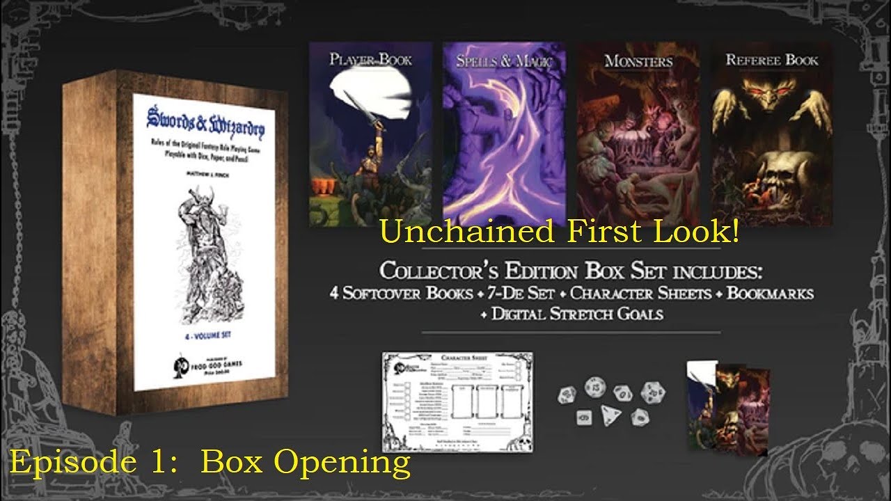 Swords & Wizardry Collector's Edition - Box Opening ep. 1