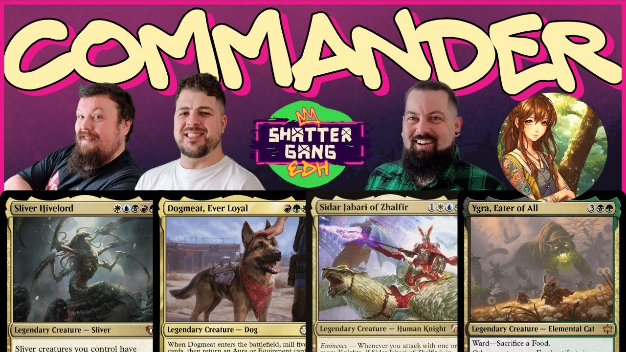 Sliver Hivelord vs. Dogmeat vs. Sidar Jabari vs Ygra: The Ultimate EDH Showdown!