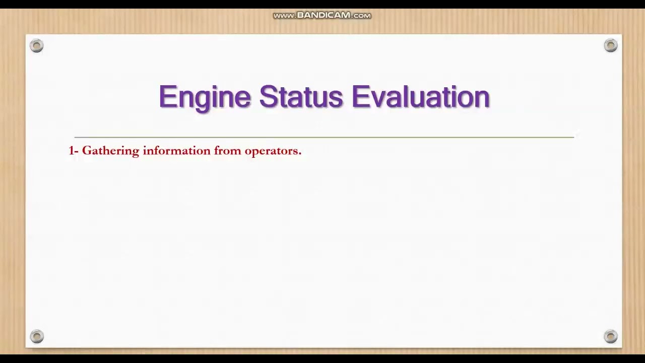 Maintenance ll (الصيانة الدورية الخاصة بمحركات الغاز)