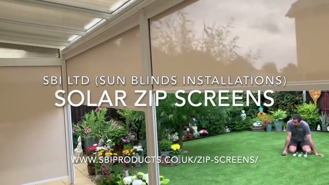 🏡 Discover Solar ZIP Screens for Verandas and Glass Rooms, Patio Doors and Windows! 🌞