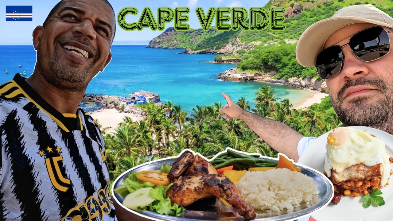 IN AFRICA LATINA: PE INSULELE CAPE VERDE UNDE TOTI VORBESC PORTUGHEZA! MEIO FRANGO si CACHUPA LA 3€