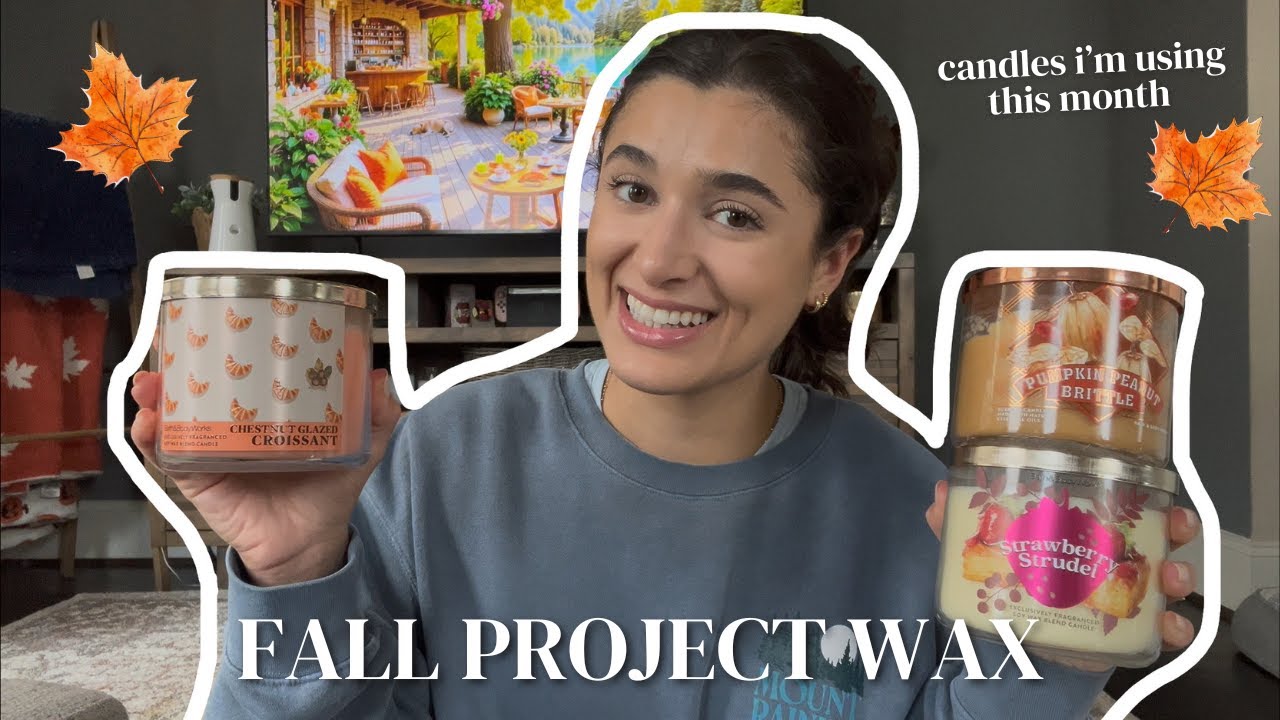 FALL PROJECT WAX INTRO | Candle Use It Up Challenge🍁