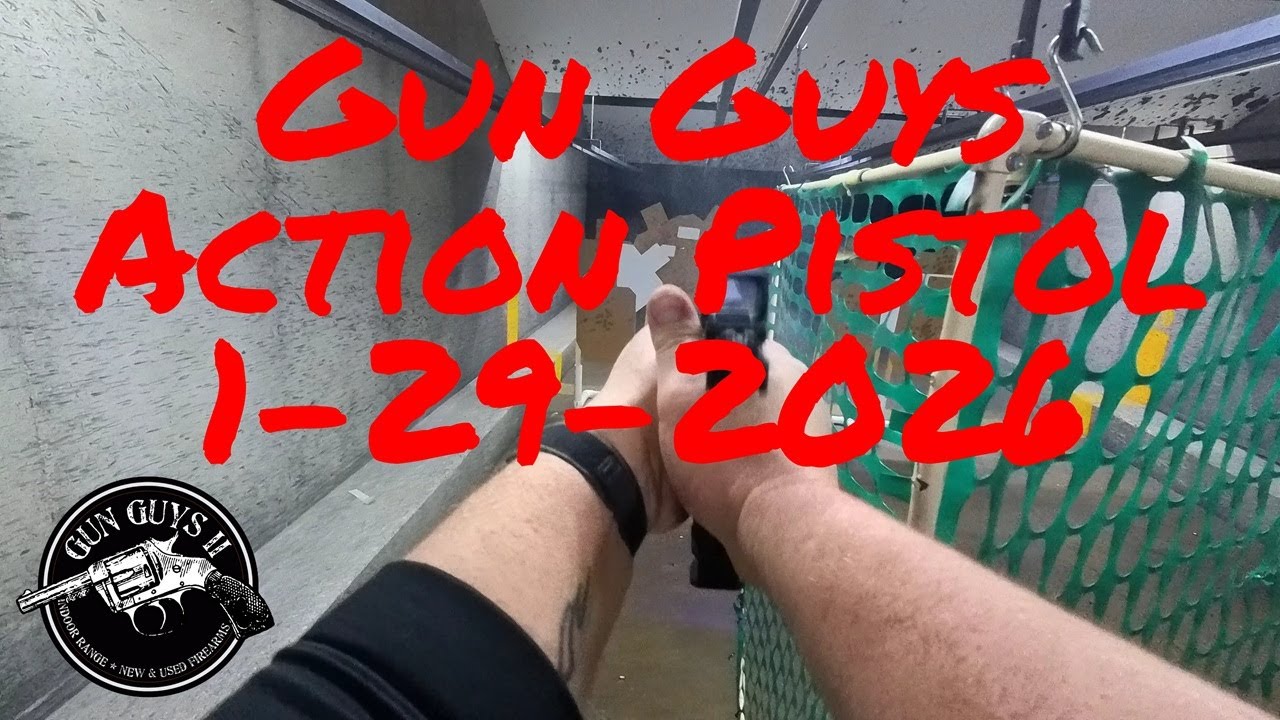 Gun Guys Action Pistol 1-29-2026 #PrecisionandRecoil #ActionPistol #CarryOptics #PCC