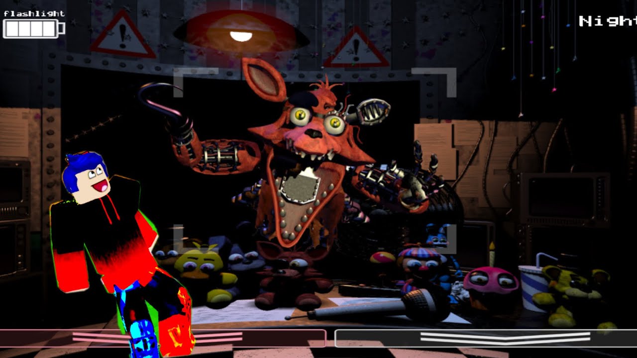 Run from foxy (Fnaf ￼ eternal nights part 2)