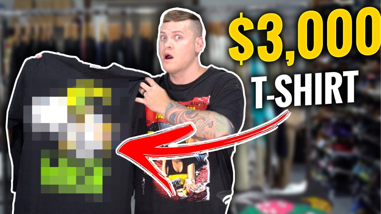 I Bought A $3,000 Vintage T-Shirt!