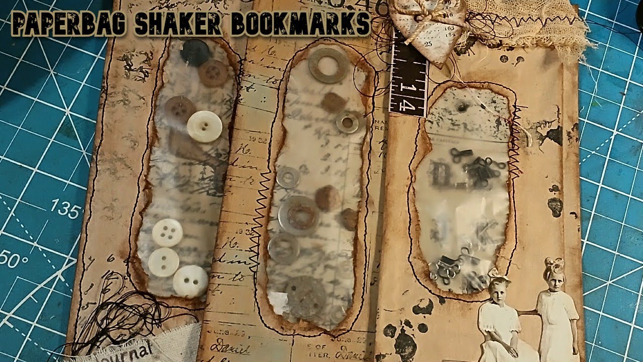 PAPERBAG SHAKER BOOKMARK