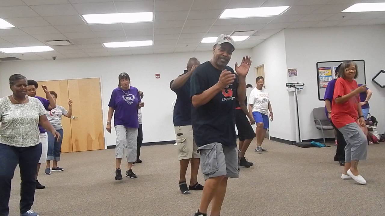 Marvin Gaye Let's Get It On Line Dance -  Urban Line Dancers    HD 1080p