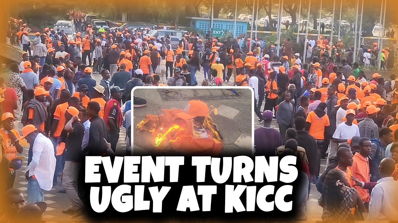 Chaos as Oketch Salah, Oga Obinna and other leaders forced to flee out of KICC