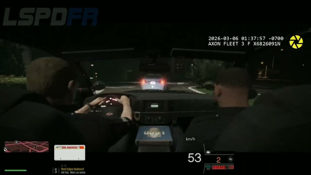 Police chase GTA V (LSPDFR Lore & Friendly)