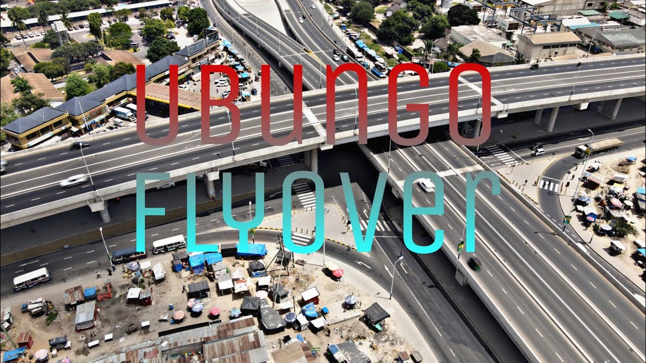 Ubungo Flyover low drone flight #Ubungo #tanzania  #flyover
