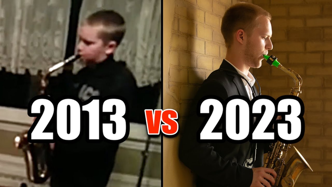 0-10 years of playing the saxophone