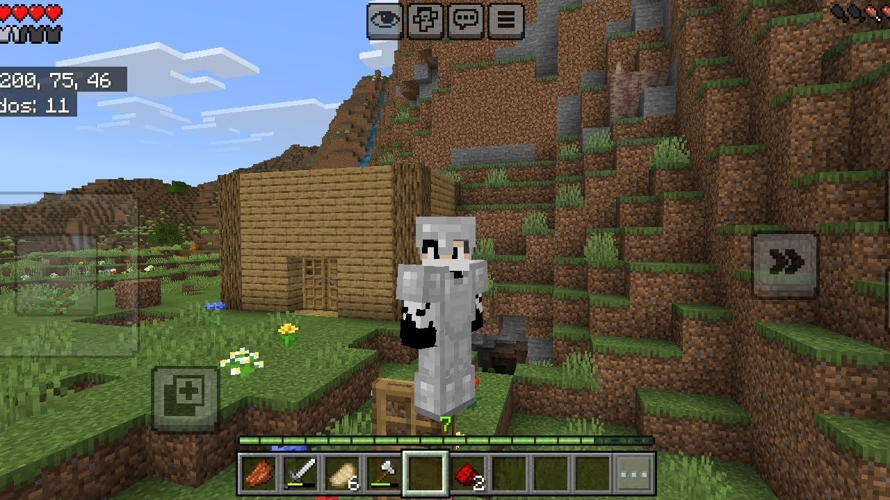 Primeira casa de Minecraft extremo