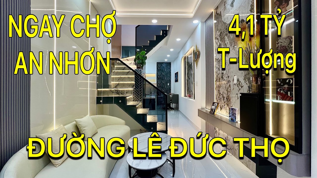 Bán Nhà Gò Vấp 2502} Căn Nhà Sát Chợ An Nhơn . Đường Lê Đức Thọ P.17 . Giá 4 Tỷ