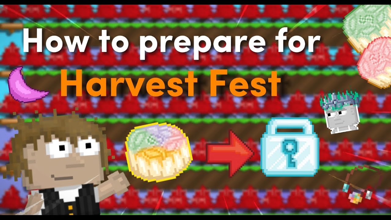 How To Prepare For HARVEST FEST!!! [2022] | Growtopia